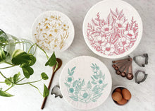 Load image into Gallery viewer, Floral Bowl Covers (Set of 3 - Med, Large , XL)