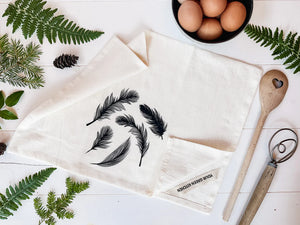 Feather Tea Towel