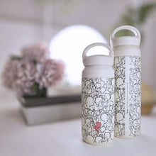 Load image into Gallery viewer, A Herd of Triceratops Thermal Water Bottle (500ml)