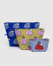 Load image into Gallery viewer, Go Pouch Set - Puffer Snoopy