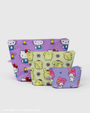 Load image into Gallery viewer, Go Pouch Set - Hello Kitty and Friends Florals