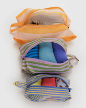 Load image into Gallery viewer, Baggu 3D Zip Set - Hotel Stripes