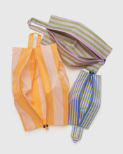 Load image into Gallery viewer, Baggu 3D Zip Set - Hotel Stripes
