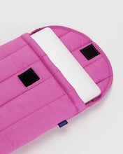 Load image into Gallery viewer, Puffy Laptop Sleeve 13"/14" Extra Pink