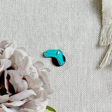 Load image into Gallery viewer, Bubble Blue Rex Lapel Pin