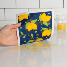Load image into Gallery viewer, Provencal Lemons Sponge Cloth
