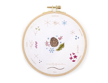 Load image into Gallery viewer, Embroidery Stitch Sampler - Winter