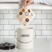 Load image into Gallery viewer, Donuts Sponge Cloth