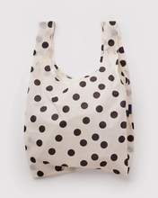 Load image into Gallery viewer, Standard Baggu Cream and Black Polka Dot