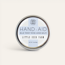 Load image into Gallery viewer, Blue Tansy Rose Hand-Aid Healing Hand Balm