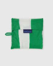 Load image into Gallery viewer, Big Baggu Green Painted Stripe