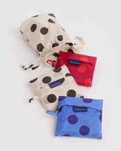 Load image into Gallery viewer, Standard Baggu (Set of 3) - Polka Dot Mix