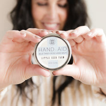 Load image into Gallery viewer, Blue Tansy Rose Hand-Aid Healing Hand Balm