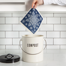 Load image into Gallery viewer, Snowflake Ornament Sponge Cloth