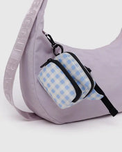 Load image into Gallery viewer, Charms - Fanny Pack Charm Light Blue Gingham