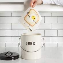 Load image into Gallery viewer, Funny Food Sponge Cloth