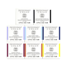 Load image into Gallery viewer, Organic Deodorant Creams