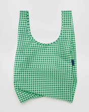 Load image into Gallery viewer, Standard Baggu Gingham Green