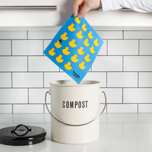 Load image into Gallery viewer, Rubber Duckies Sponge Cloth