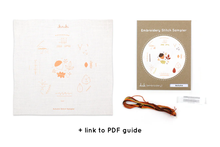 Load image into Gallery viewer, Embroidery Stitch Sampler - Autumn