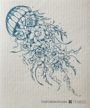 Load image into Gallery viewer, Floral Jelly Sponge Cloth