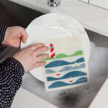Load image into Gallery viewer, Lighthouse Sponge Cloth