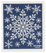 Load image into Gallery viewer, Snowflake Ornament Sponge Cloth