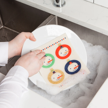 Load image into Gallery viewer, Snowman Ornament Sponge Cloth