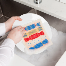 Load image into Gallery viewer, Christmas Crackers Sponge Cloth