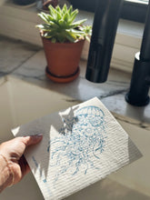 Load image into Gallery viewer, Floral Jelly Sponge Cloth