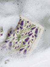Load image into Gallery viewer, Lavender Sponge Cloth