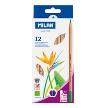 Load image into Gallery viewer, Box 12 hexagonal colour pencils with thick lead, Ø 3.5 mm