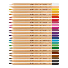 Load image into Gallery viewer, Box 24 hexagonal colour pencils with thick lead, Ø 3.5 mm