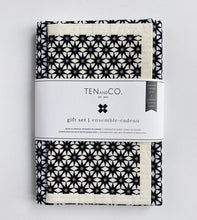 Load image into Gallery viewer, Starburst Black and Gold Gift Set