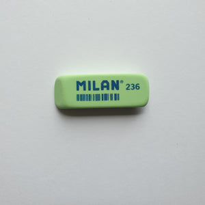 Bevelled Erasers Nata® MILAN 236 (Fluorescent Green)