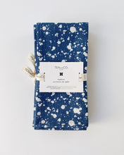 Load image into Gallery viewer, Everyday Napkins Set of 4 - Splatter, Denim