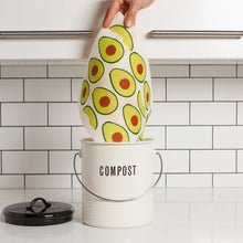 Load image into Gallery viewer, Avocados Sponge Cloth Mat (L)