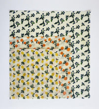 Load image into Gallery viewer, Vintage Fruit Beeswax Wrap - 3 pack