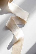 Load image into Gallery viewer, BUTTER CREAM / Satin Silk 1.7"x 5.4yd (45mm / 5m)