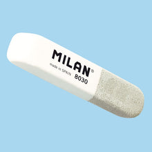 Load image into Gallery viewer, Double Use Bevelled Rubber Erasers MILAN 8030 (white - grey)