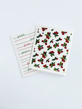 Load image into Gallery viewer, Cranberry with Falalala Red and Green Sponge Cloth Gift Set (Set of 2)