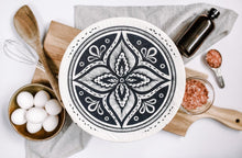 Load image into Gallery viewer, NOLIAH Wildflower XL Bowl Cover (unwaxed) 12.5"