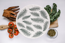 Load image into Gallery viewer, Fern XL Bowl Cover (unwaxed) 12.5"
