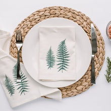 Load image into Gallery viewer, Fern Reusable Napkins (Set of 2)
