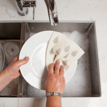 Load image into Gallery viewer, London Gray Sponge Cloth