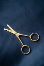 Load image into Gallery viewer, Short Blade Safety Gold Scissors
