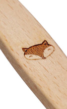Load image into Gallery viewer, Kids 100% Plant-Based Beech Wood Toothbrush - Fox (FSC 100%) Orange
