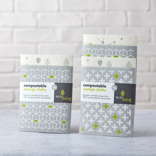 Load image into Gallery viewer, Compostable Sponge Cleaning Cloths - Shapes