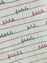 Load image into Gallery viewer, Falala Red and Green Sponge Cloth