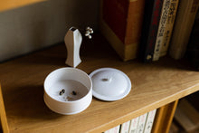 Load image into Gallery viewer, Footed Cylindrical Bowl with lid